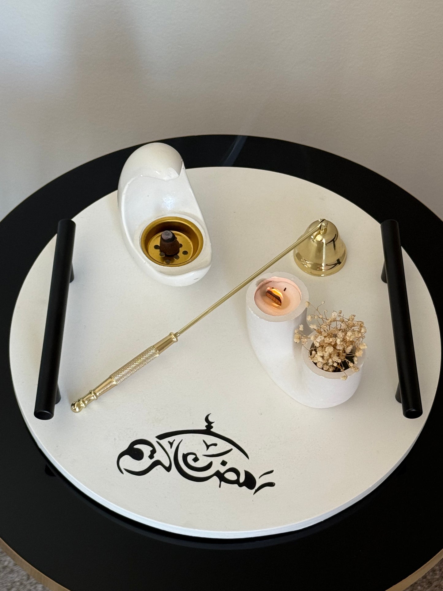 Ramadan Karim Tray - Handmade Concrete Home Decor